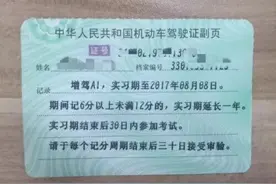 重要提醒！这张纸千万不能丢，否则驾照无效图片