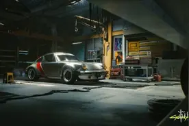 《2077》合作保时捷！新宣传片曝光银手传奇座驾图片