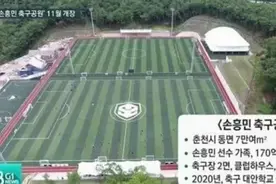 买房不如建球场！孙兴慜斥资亿元造运动公园，父亲的话改变他图片