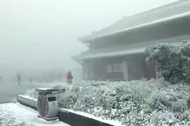 四川峨眉山迎来2020年入秋以来第一场雪视频封面