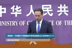 商务部：今年前8个月我国知识密集型服务出口逆势增长8.5%视频封面