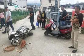 左手提鸟笼，右手控方向！保山一男子骑电动车“潇洒”出行图片
