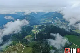 中广核乐业20万千瓦风电扶贫示范项目开工 将惠及63个贫困村11万人口图片
