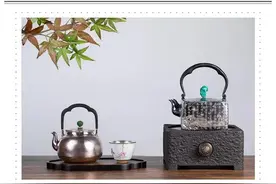 绝美纯银手工银壶，百年制壶世家出品，因银而贵，为茶而生 || Chin@美物图片