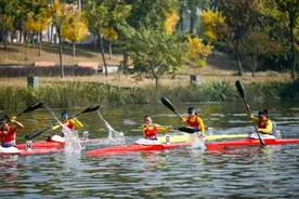 皮划艇｜国家队举行队内21公里皮划艇马拉松赛图片