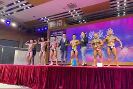 首届广东省健美健身锦标赛揭幕，500名选手展现力量之美图片