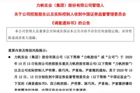 力帆创始人被立案调查！吉利再度伸出援手接盘？图片