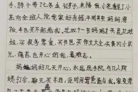 萌娃爆笑作文火了：双十一是个“传统节日”！妈妈买买买可爱又真实图片