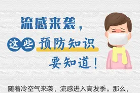 流感来袭，这些预防知识要知道图片