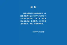 湖北高院副院长在办公室自杀身亡，4天前还在主持会议，曾审“河南第一贪”图片