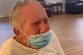 结婚60年首次分离 老夫妻跨越200天的拥抱看哭了图片