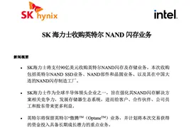 Intel 出售大连工厂！90 亿美元交易，让韩国主导世界 NAND 闪存，但我国已追上图片
