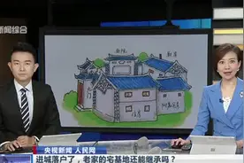 央视新闻 人民网：进城落户了，老家的宅基地还能继承吗？  宅基地使用权可依法由城镇户籍子女继承并办理不动产登记视频封面