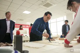 老将军点赞滨州市高级技工学校红色办学图片