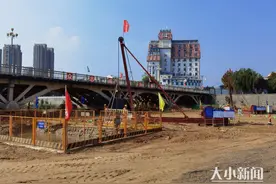 烟台夹河新城片区东关大桥拆旧建新 市民感慨：我和东关桥同岁图片