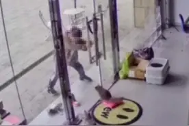 南京一店铺内小猫遭路过男孩虐打，店主要求家长书面道歉被拒图片