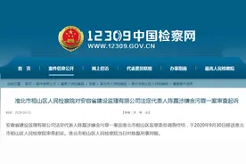 安徽省建设监理有限公司法定代表人陈磊涉嫌贪污罪被审查起诉图片