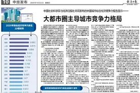 中国城市竞争力报告发布：武汉城市综合经济竞争力排前十图片