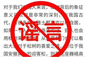 迎客松是塑料树、假树？黄山风景区发声明辟谣图片