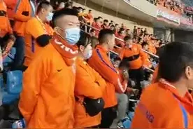 人数压制！鲁能现场球迷近千人，气氛爆棚客场秒变“主场”图片