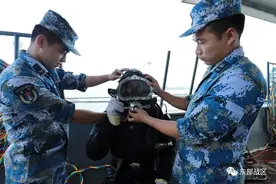 关注｜潜水兵的水下比武，你见过吗？图片