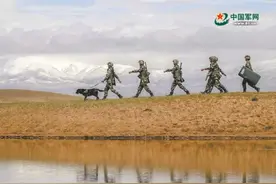 武警青海总队“长江源头第一哨”：君住长江尾 我守长江头图片