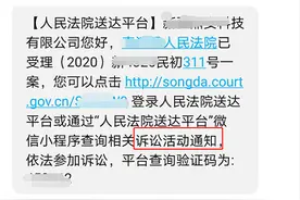 人民法院送达平台当事人端介绍：可以通过手机短信、电子邮箱、电脑PC端及人民法院送达平台微信小程序查看图片