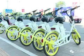 南宁街头现无牌共享电车，市民担忧：骑行会被抓吗？图片