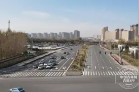 吉网航拍：长春景阳大路西延线至站前街段即将落成通车图片