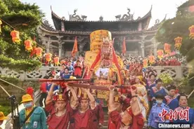 福建湄洲岛举行妈祖羽化升天1033周年纪念大会暨海祭大典图片
