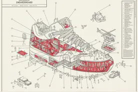 NIKE经典款解剖图，凝聚球鞋与流行文化的百年历史图片