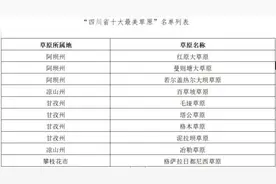 甘孜州五大草原上榜四川最美草原 你去过几个？图片