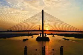 闵浦三桥来了！明天通车图片