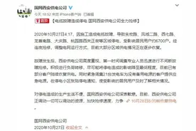 西安莲湖区大面积停电，何时来电？供电公司回应了图片