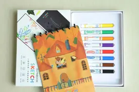 孩子绘画少不了这件秘密武器，重复画500次，作品能永久保存图片