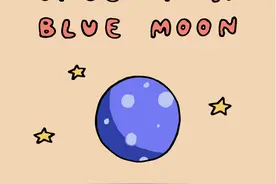 没想到“蓝月亮”是这个意思！关于moon的英语俚语图片