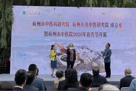 助力“中医药强市”建设，杭州市中医药研究院、杭州市名中医研究院成立图片