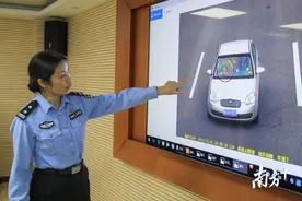 珠海：电子警察24小时抓拍，这里还人脸曝光图片