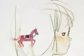 孩子的笑脸，那真是像玫瑰一样的芳香啊图片