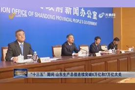 跨越式提升！“十三五”期间，山东GDP连续突破6万亿和7万亿大关视频封面