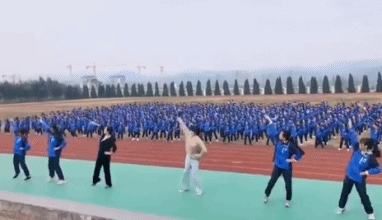 川剧、敦煌舞……花式课间操走红网络！网友：看了想回去上学图片