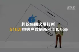 蚂蚁集团火爆打新 516万申购户数刷新科创板纪录视频封面