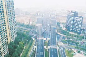 合肥繁集互通立交又通两条“道”下月底全桥实现道道通图片