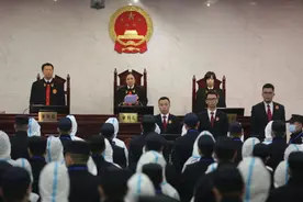 广西东兴市陈基福等51人涉黑案宣判 两名“保护伞”获刑图片