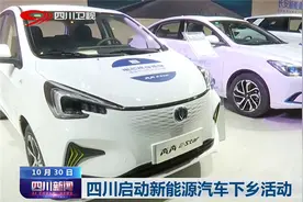 四川新闻丨四川启动新能源汽车下乡活动图片
