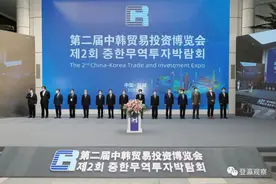 第二届中韩贸易投资博览会在盐城开幕图片