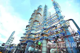 哈石化“减油增化”大项目建成投产图片