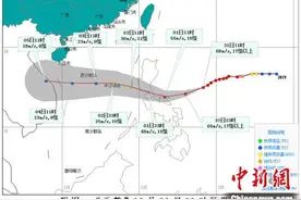 台风“天鹅”将于11月2日进入南海 海南省海域有强风雨图片