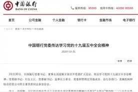 中国银行党委：狠抓全面风险管理和合规经营，牢牢守住不发生系统性金融风险的底线图片