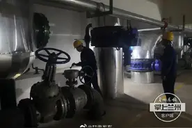 今日零时，兰州正式开闸供暖图片